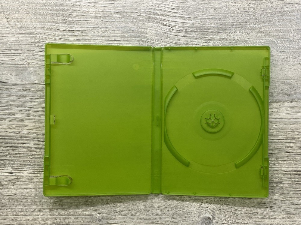 OEM Microsoft XBOX Original Green Empty Replacement Game Disc Case - EXCELLENT!