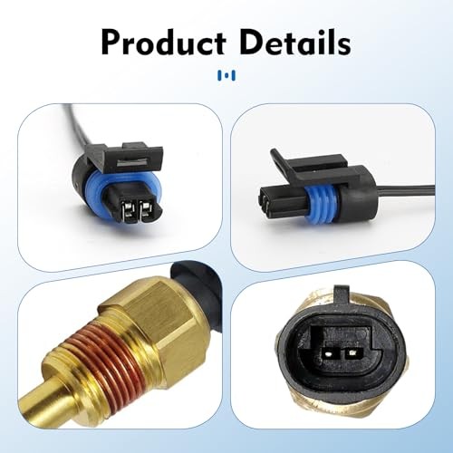 Engine Coolant Temperature Sensor, Heat-Resistant Sensitive Water Temperature