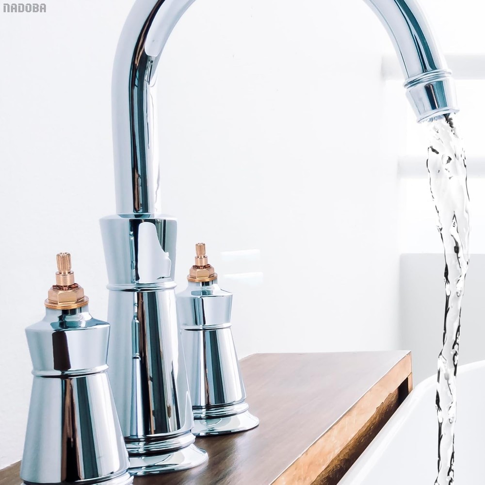 Complete Faucet Valve Replacement Set – 2 Brass Cartridges for Smooth Operation