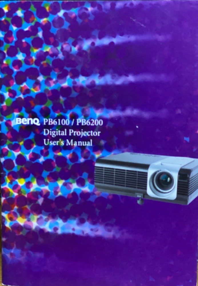 BenQ Value PB6100 Digital Projector