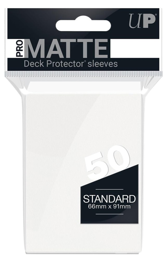 Ultra Pro Pro-Matte White Deck Protector