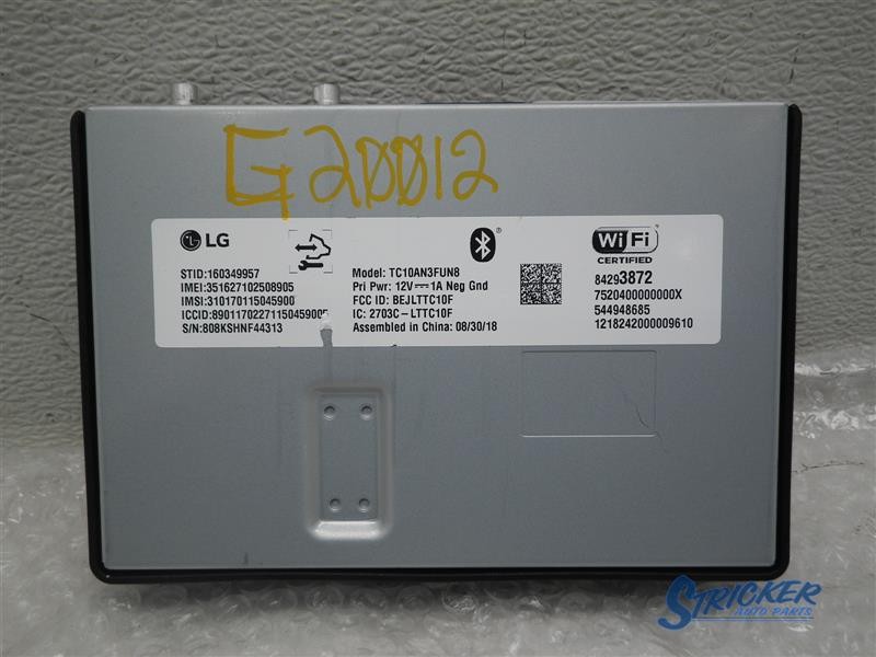 GMC Sierra 1500 2018 Telematics Interface Module 84293872 0870