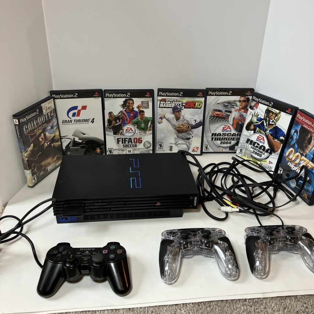 PS2 console and game bundle tested (2)