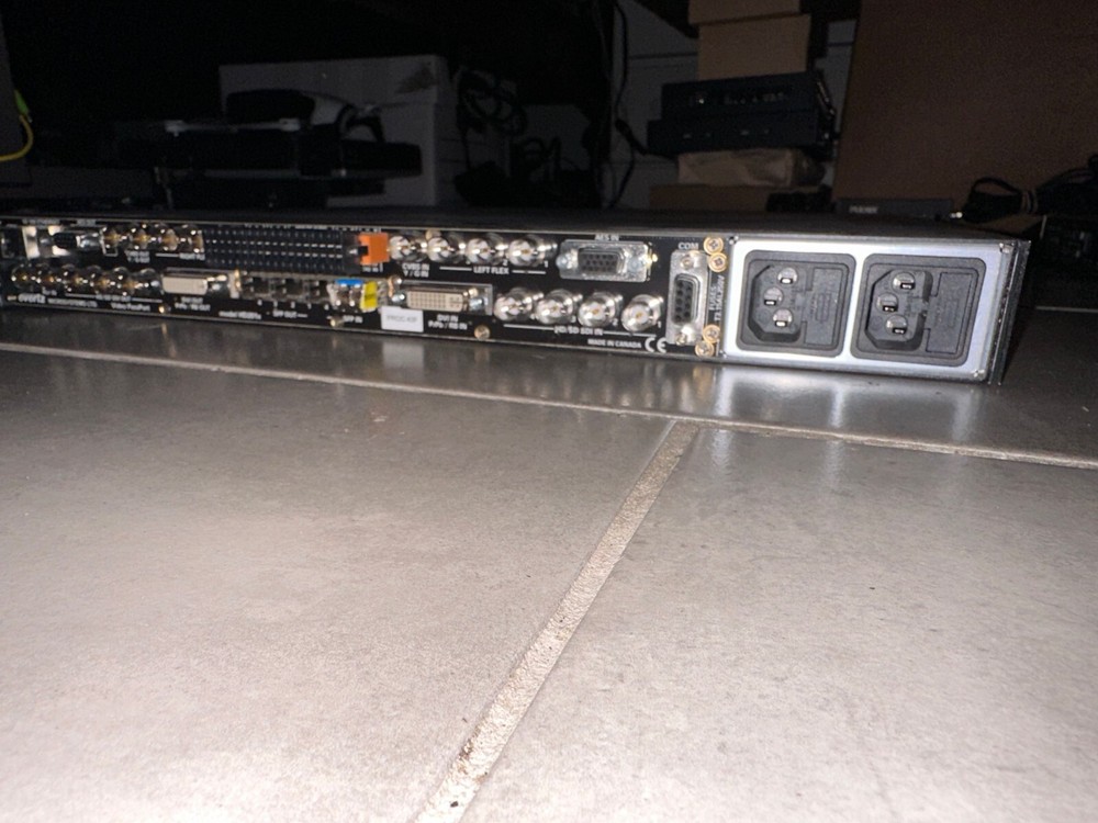 Evertz PassPort HD2012 1RU Multi-Path Video Converter Frame Synchronizer