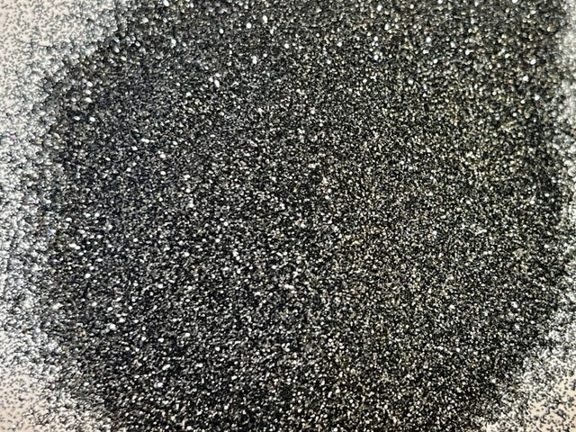 "Black Diamond" Extra Fine Black Glitter