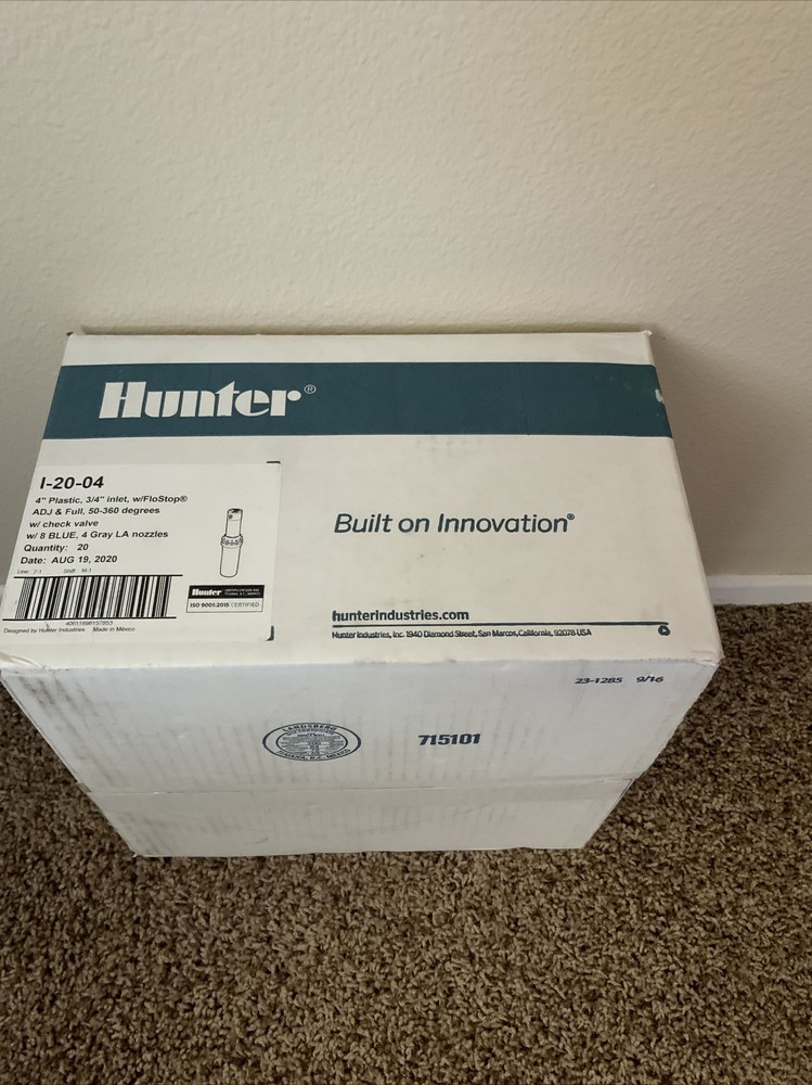 Hunter I20-04 Plastic Rotor Heads (1Case)