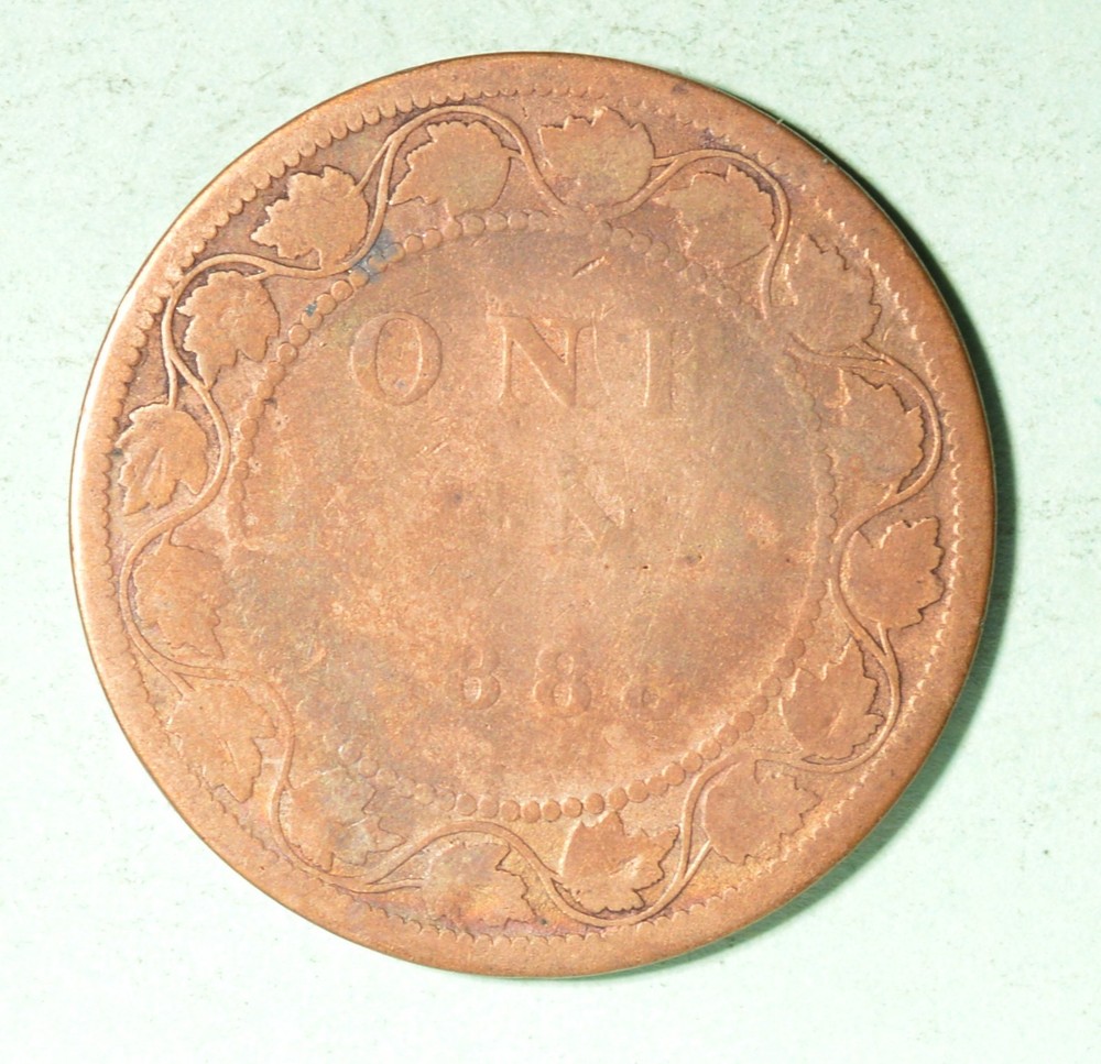 1888 - Canada Large Cent - INV#D-95
