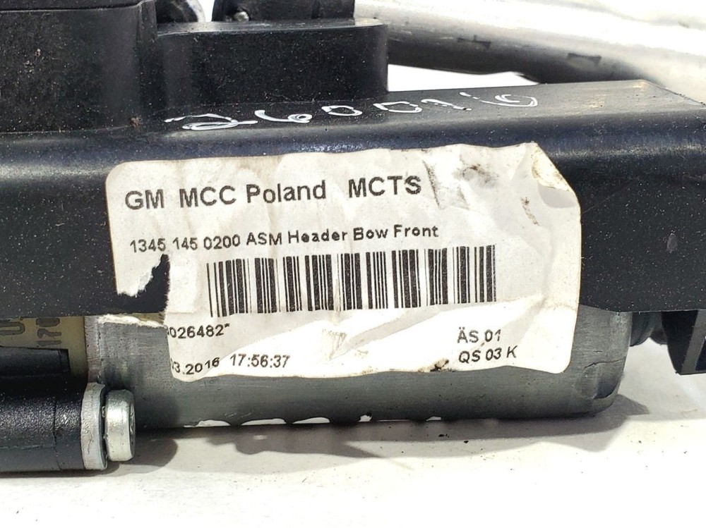 2016 2017 2018 2019 Buick Cascada OEM Latch Motor