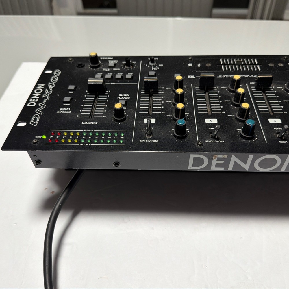 DENON DN-X400 Professional DJ Mixer Powers On Untested From There "As Is"