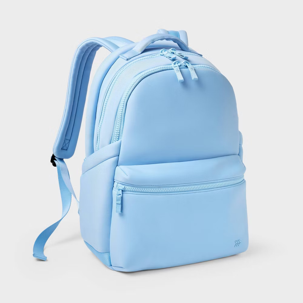 Faux Neoprene 17" Backpack - All In Motion️
