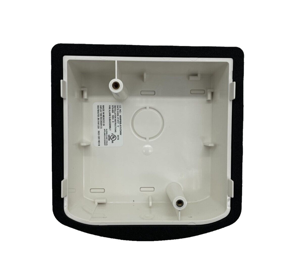 Simplex 49WPBB-AVVOWW Back Box, Wall Surface-Mounted