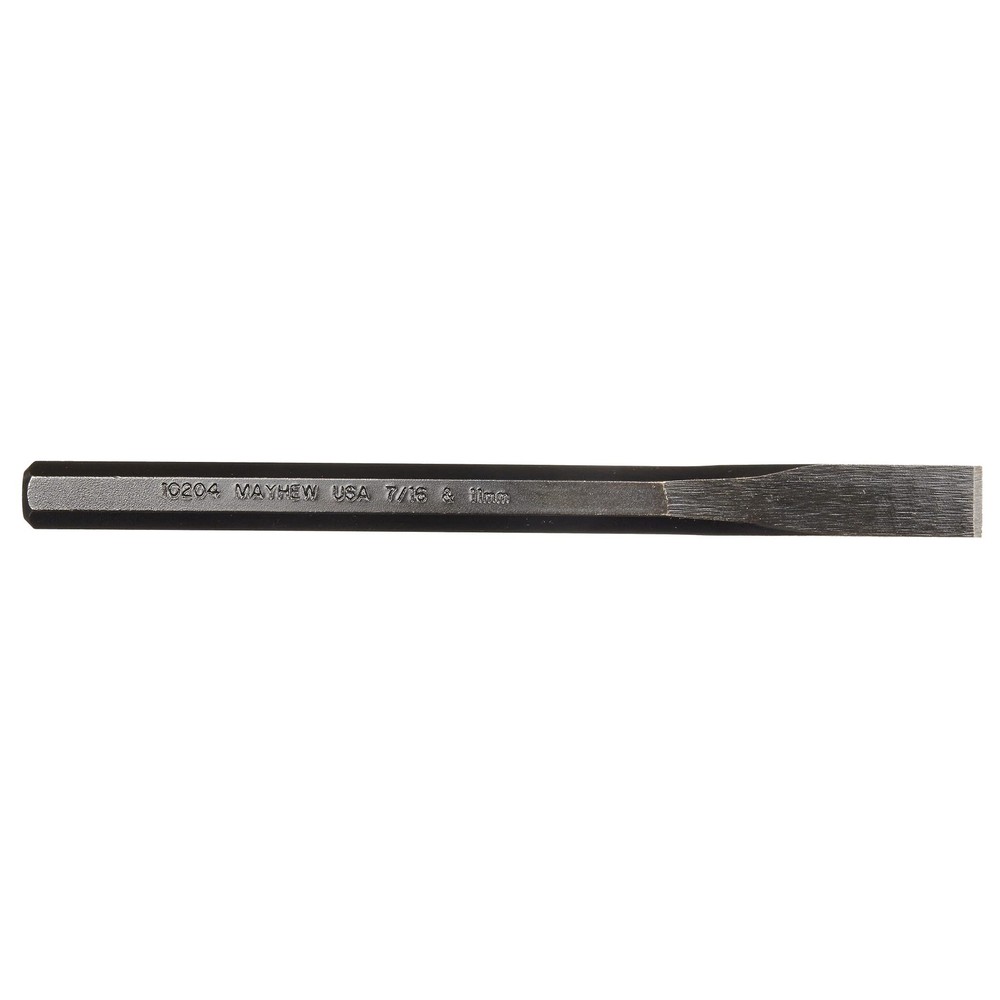 Mayhew 10204 7/16-Inch Black Oxide Cold Chisel