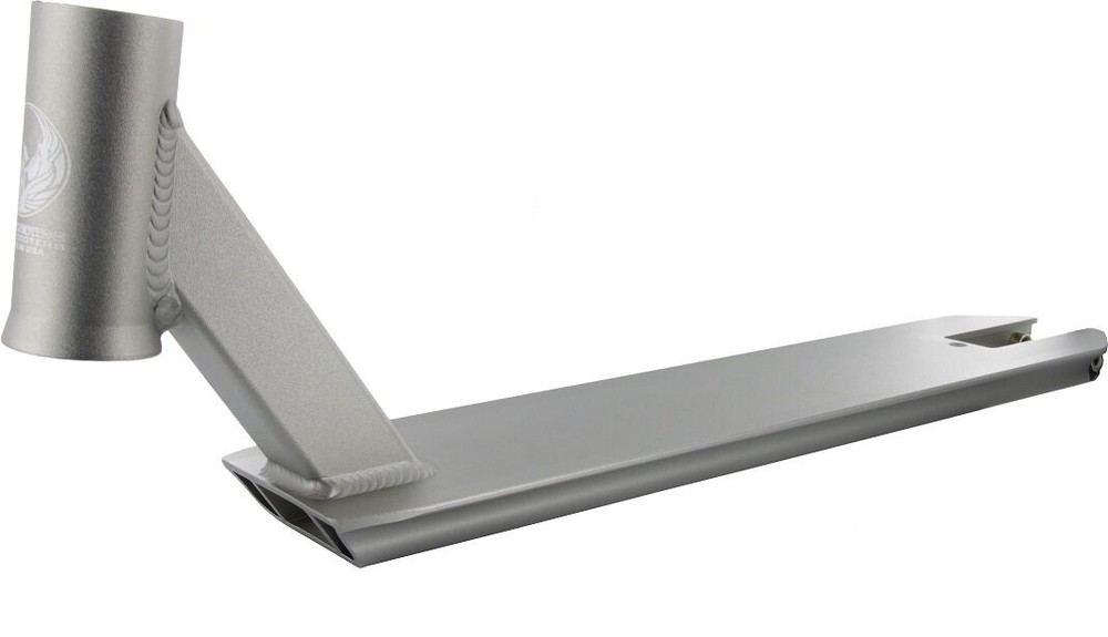 Phoenix Scooter Deck Standard 19.5" x 4.0" SILVER