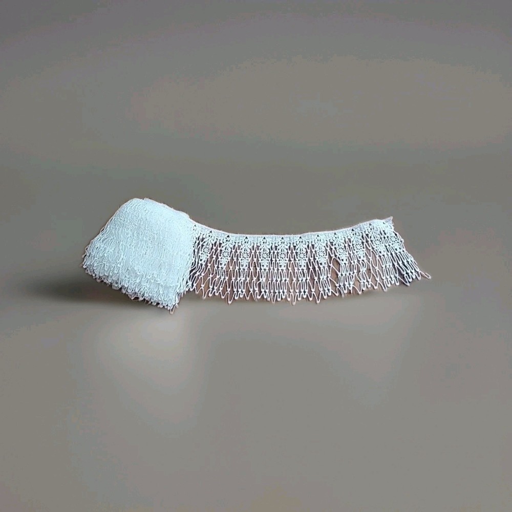 5 Yards White Lace Trim