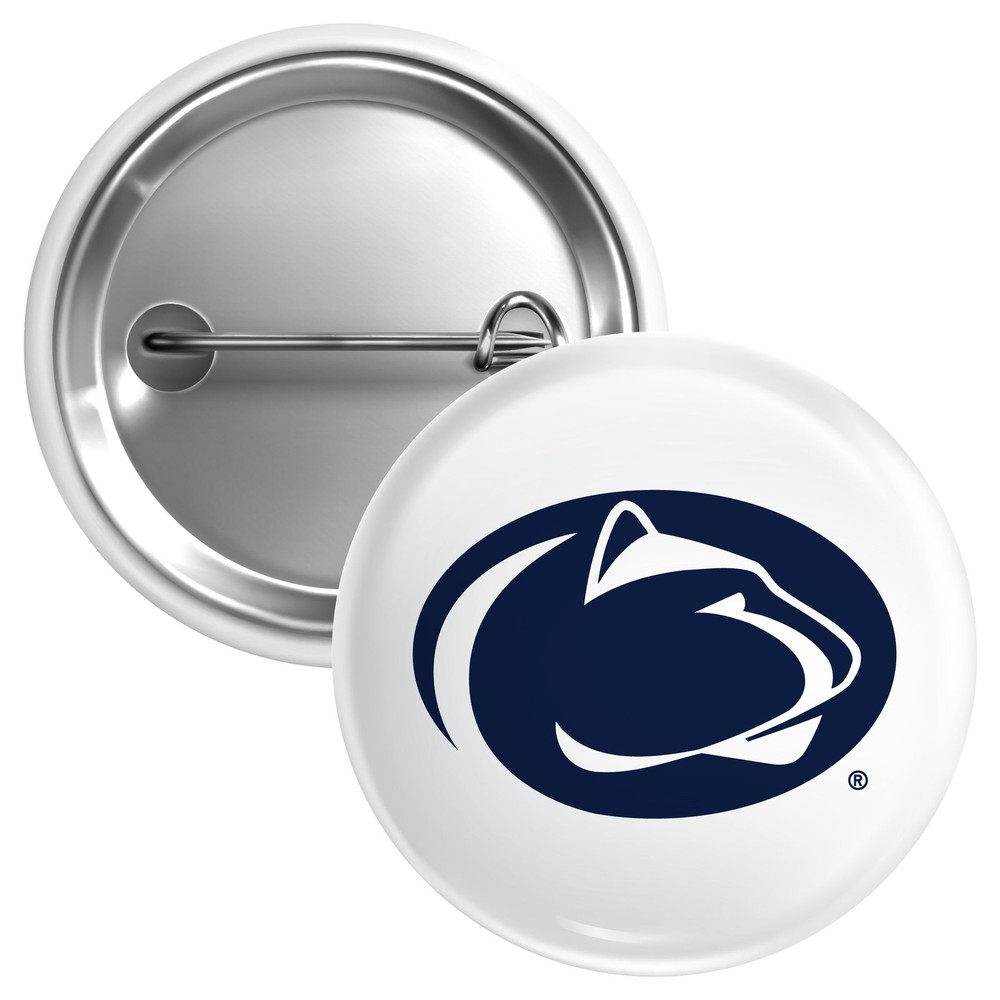 Penn State Nittany Lions Button Pin - 3 Size Options