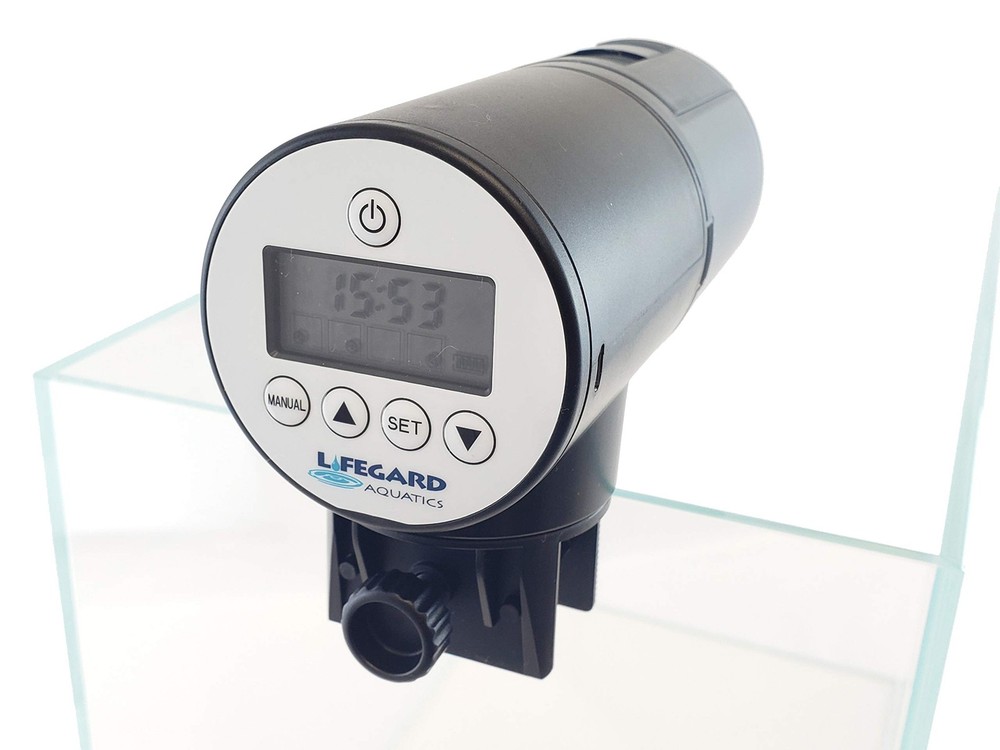 IntelliFeed Fish Feeder, Black