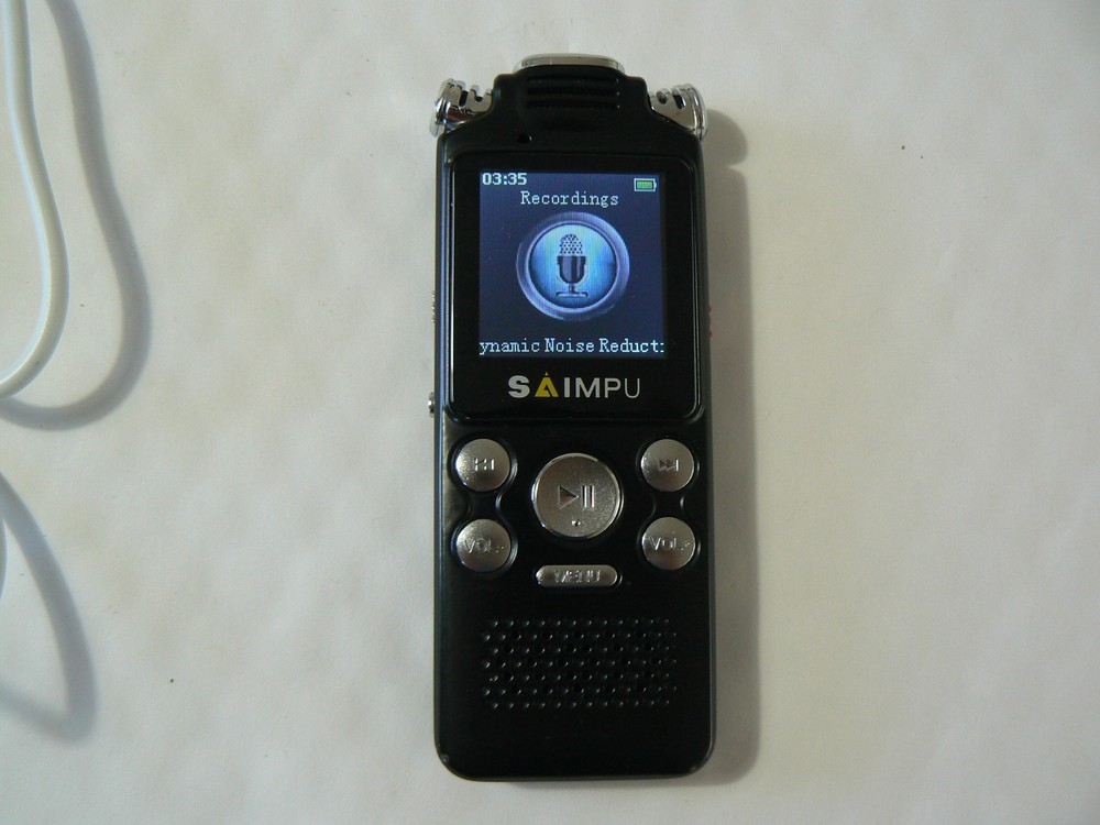 SAIMPU Digital Voice Recorder Model SP1333 - Tested Working