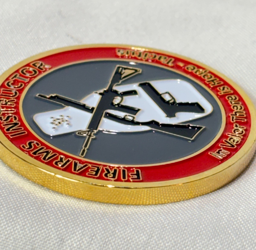 Harford County Challenge Coin Sheriff's Office Firearms Instructor