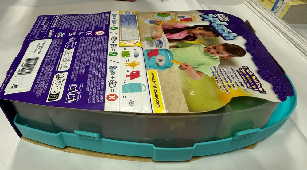 Kinetic Sand Splash Starter Case Sand Art