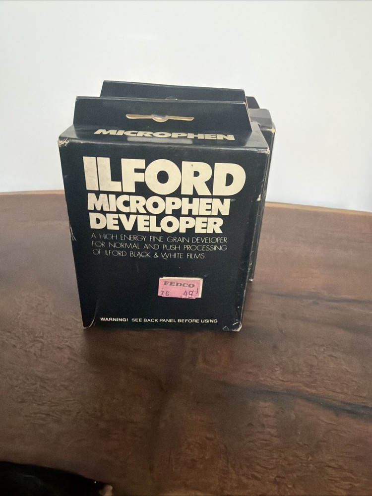 3 - ILFORD Microphen High Speed Developer Normal & Push Processing B & W Film