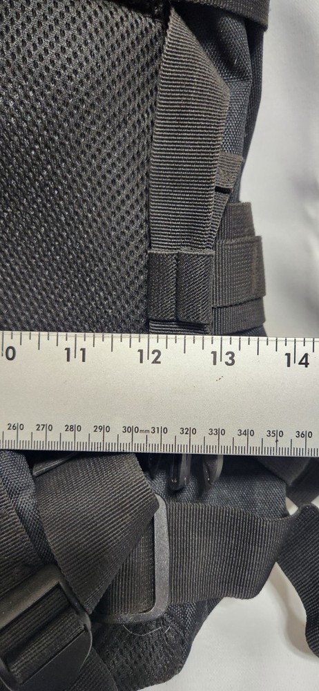 Tacticon Armament tactical backpack black EUC