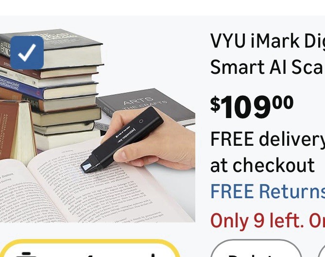 Digital Highlighter, Smart AI Scanner Pen, ChatGPT Digital Scanning Device VYU