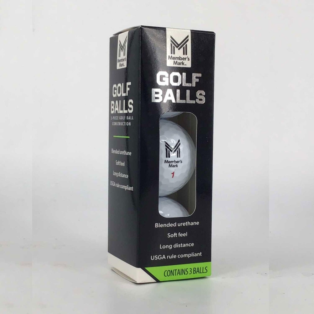 Member's Mark 3-Piece Golf Ball, 24 Balls