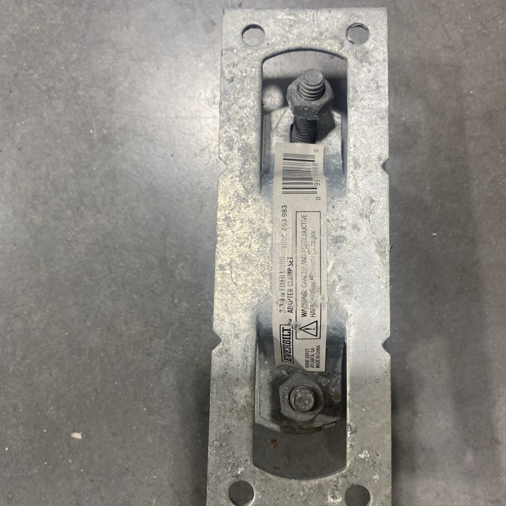EVERBILT 328594EB 2-3/8 IN. CHAIN LINK FENCE POST ADAPTER BRACKET
