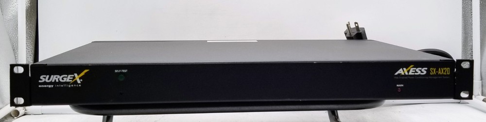 SurgeX Web Enabled Power Conditioning Management System SX-AX20