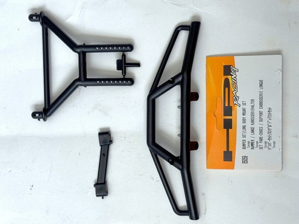 HPI crawler bumper 85059 incomplete