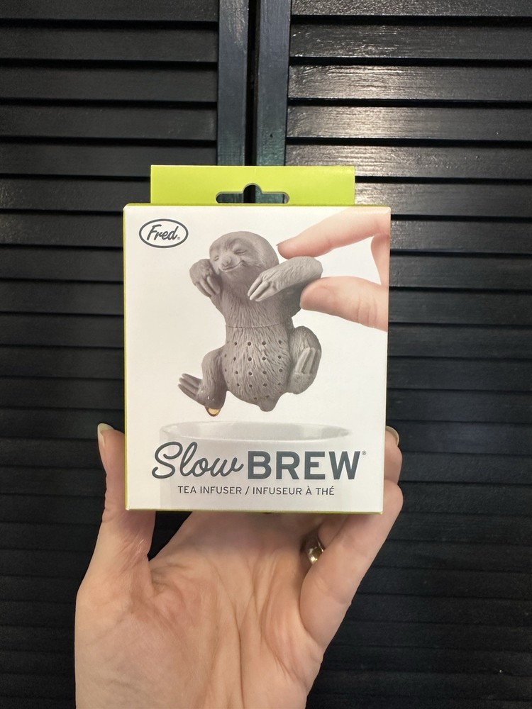 Fred Slow Brew Sloth Silicone Tea Infuser - New in Box