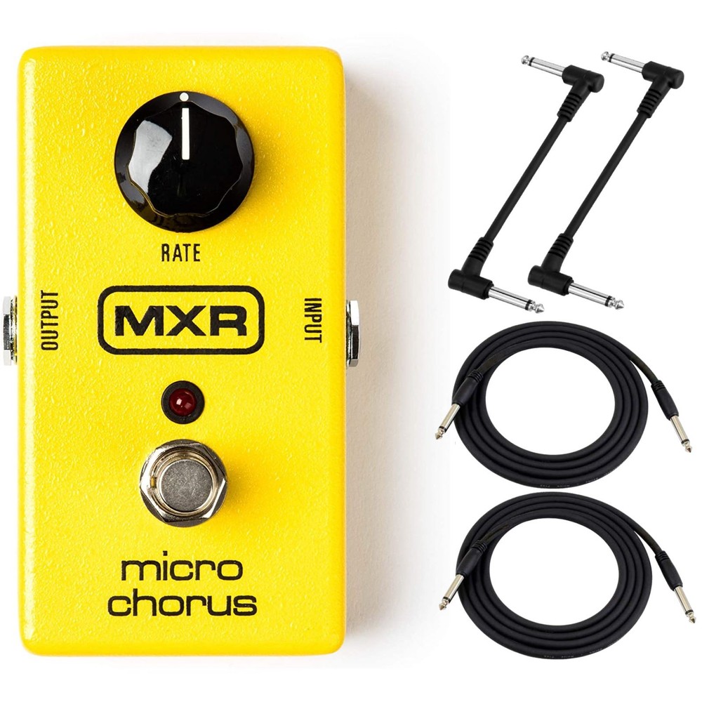 MXR M148 Micro Chorus Guitar Effects Pedal with Cables