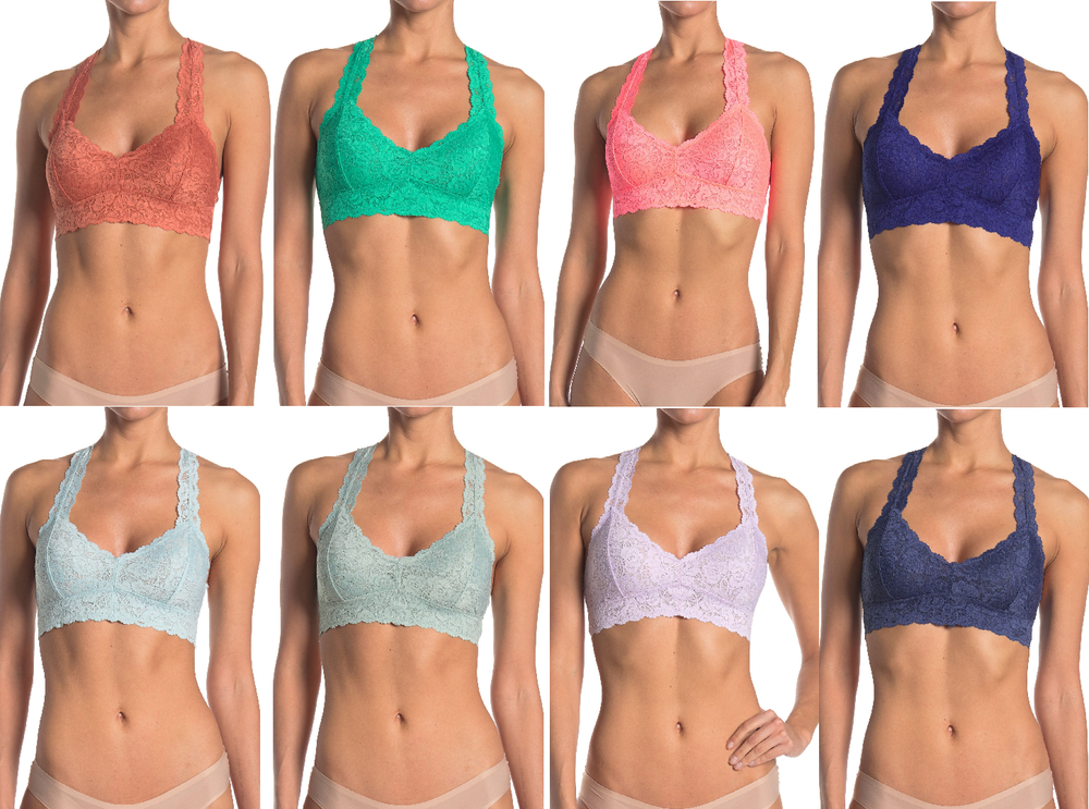 NWT Wishlist Lace Racerback Bralette Bra