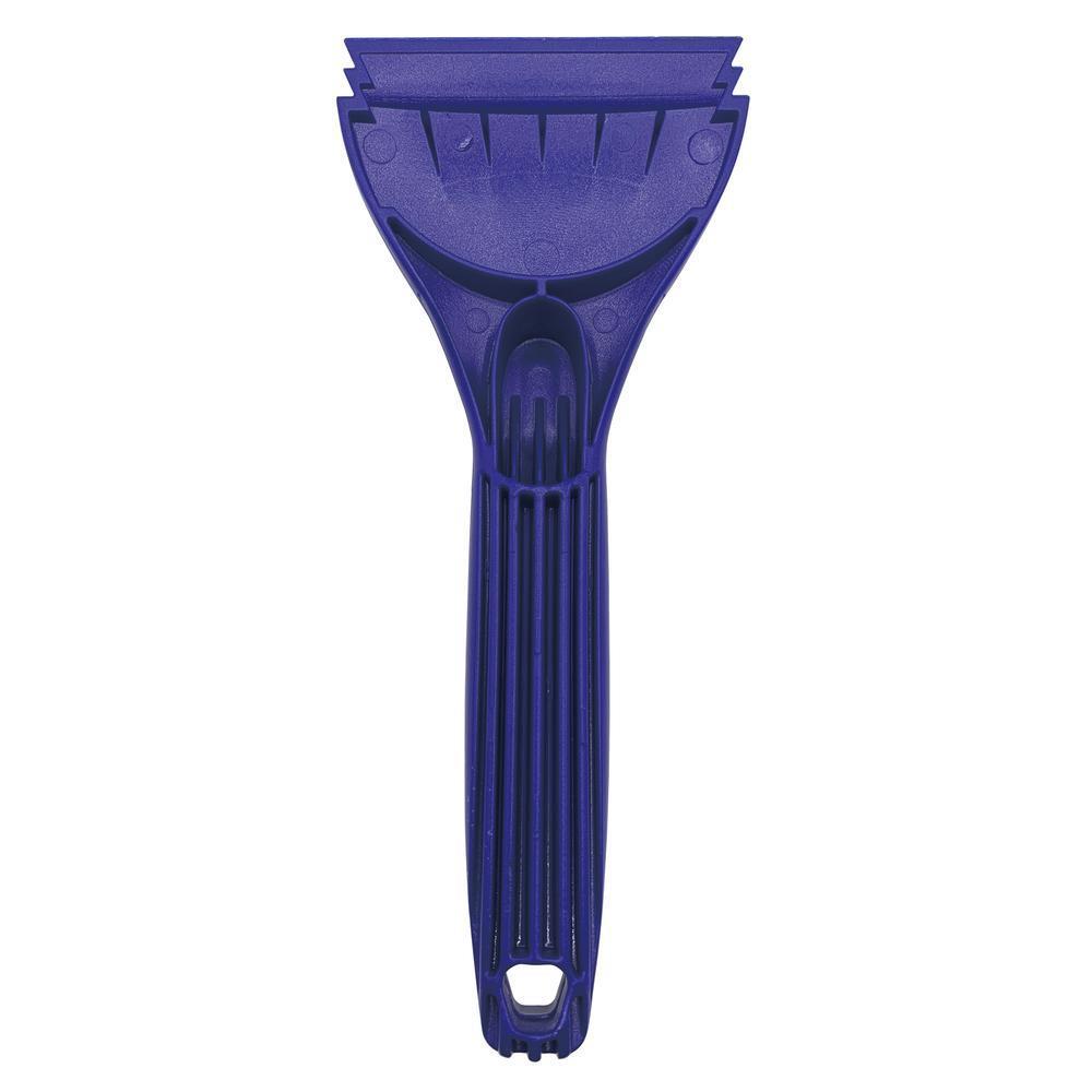 Blue Auto Windshield 9" x 4" Ice Scraper