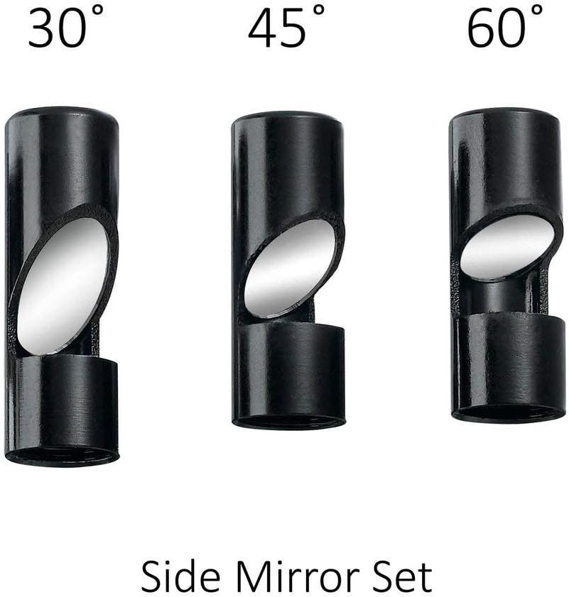 Digital Borescope Side View Angled Mirrors for Precise Inspections - 30/45/60°