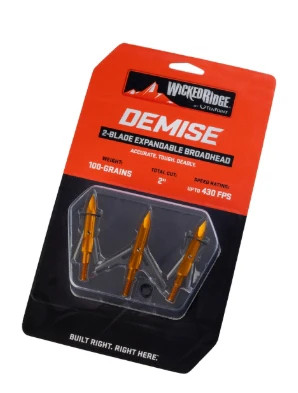 Wicked Ridge Demise Broadhead (3-pack) 100gr