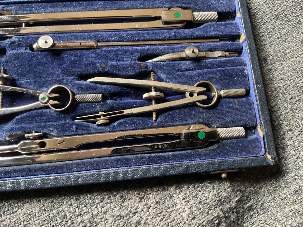 Vintage - Hall Harding Ltd - Technical Drawing Set