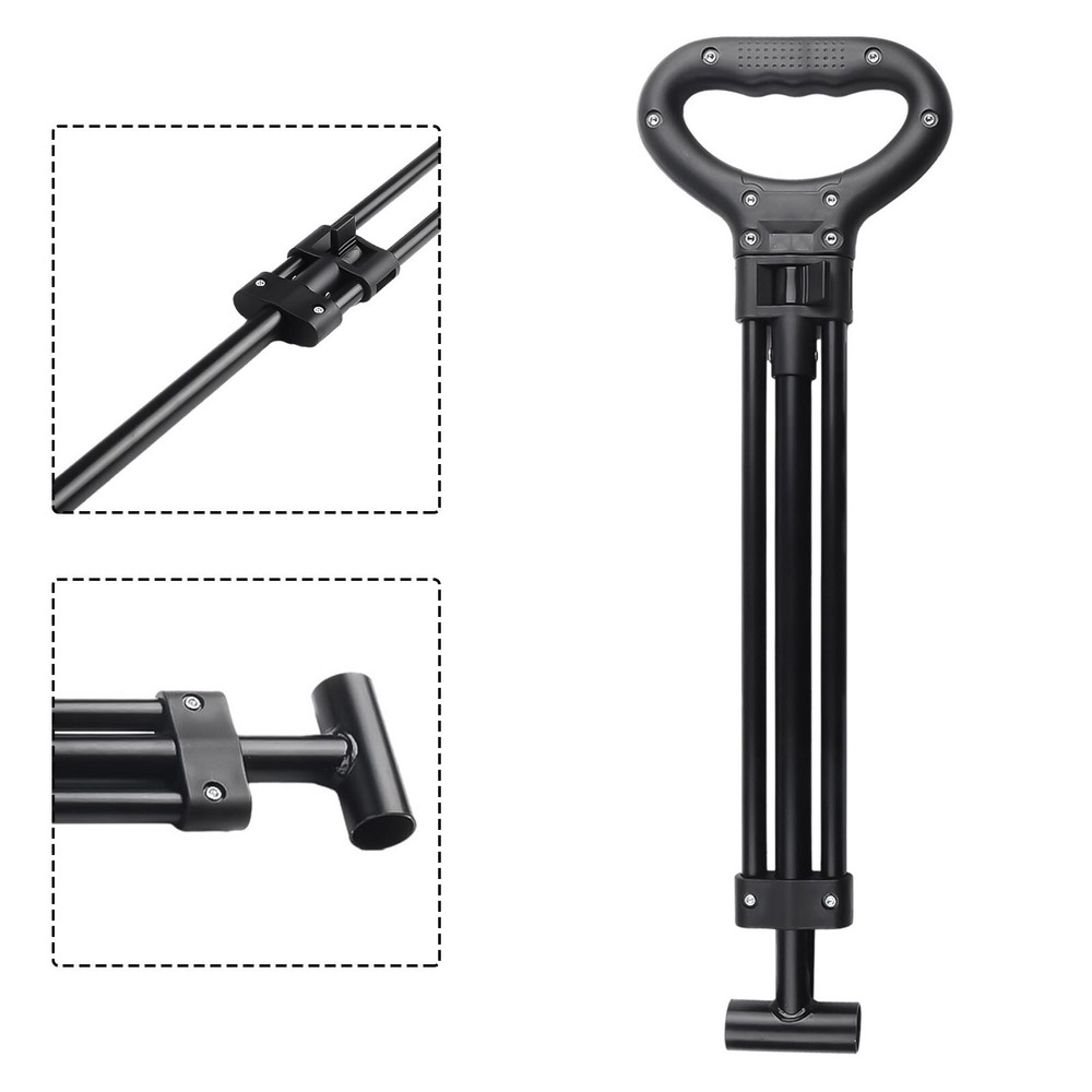 Wagon Cart Pull Handle Spare Replacement Telescoping Rod For Camping Trolley New