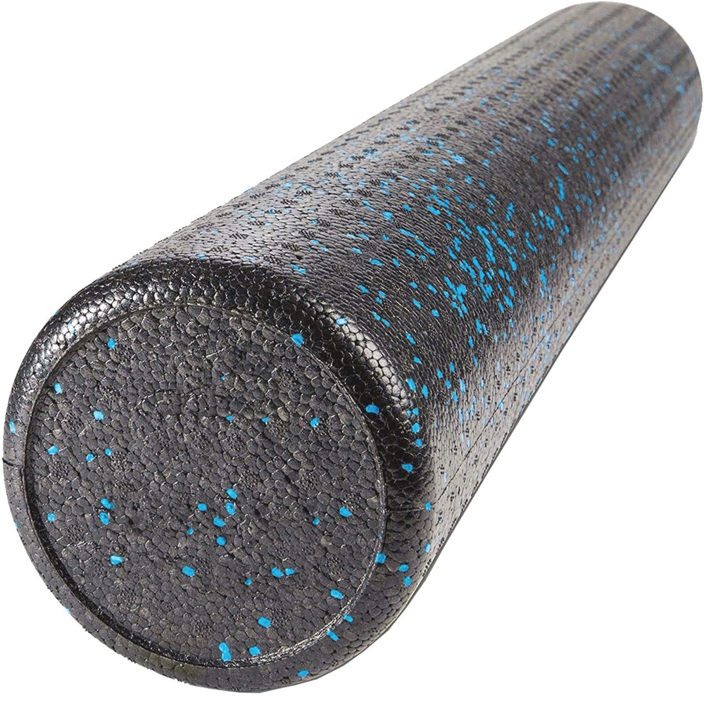 High Density Foam Roller, Speckled Blue, 36-Inch