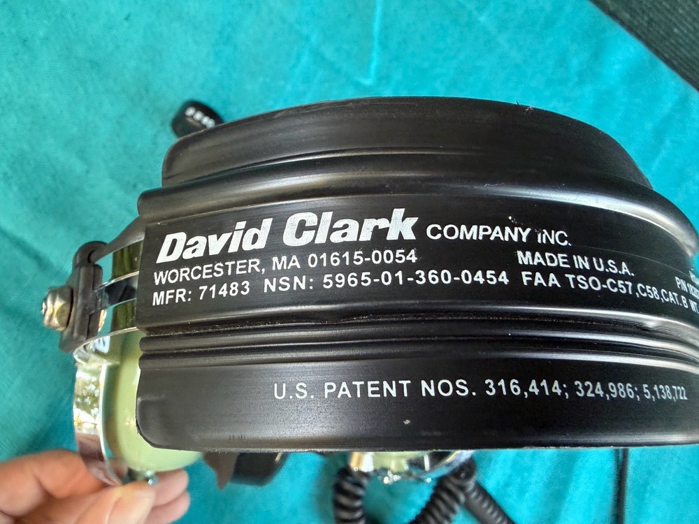 David Clark H10-66 Aviation Headset