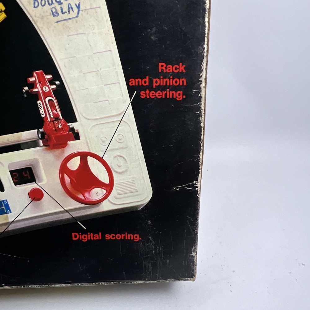 Newport 500 Computerized Grand Prix Racing Game W/box Untested
