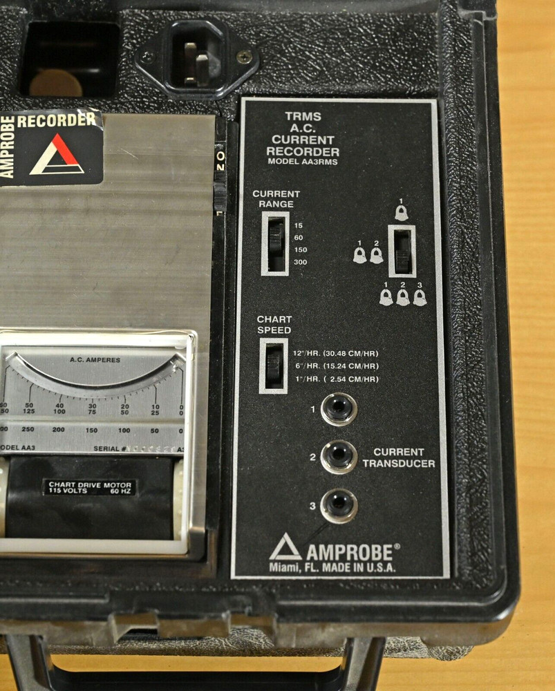 Amprobe AA3RMS Current Recorder - TESTED - WORKING