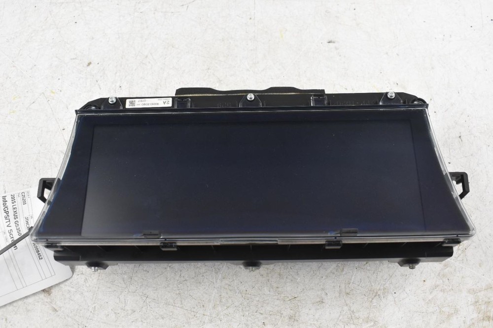 2015 LEXUS GS350 12.3 Screen Display - Used, No Anti-Theft Code Required