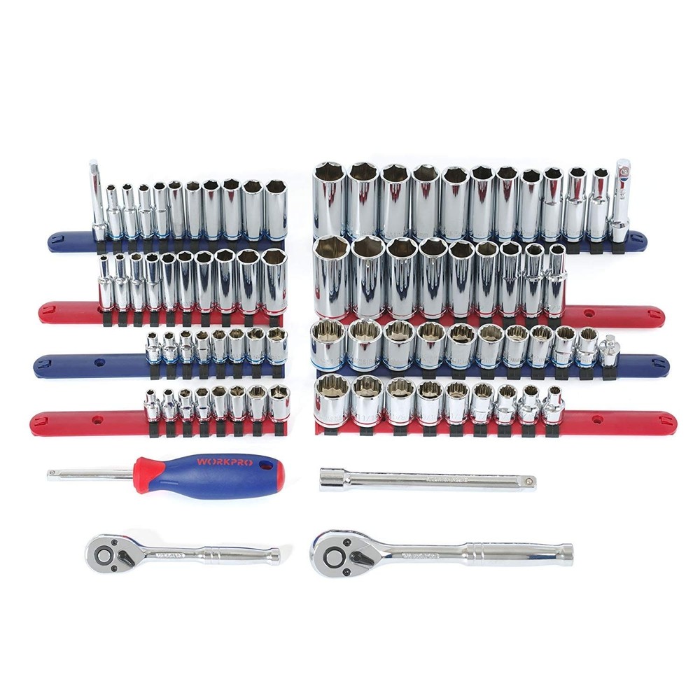 WORKPRO 322Pc Home Repair Tool Kit with Carry Bag