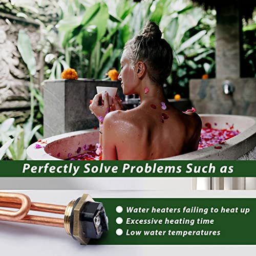 2PACK HE 55220 Water Heater Element Replacement for Ecosmart ECO POU 6 ECO 8