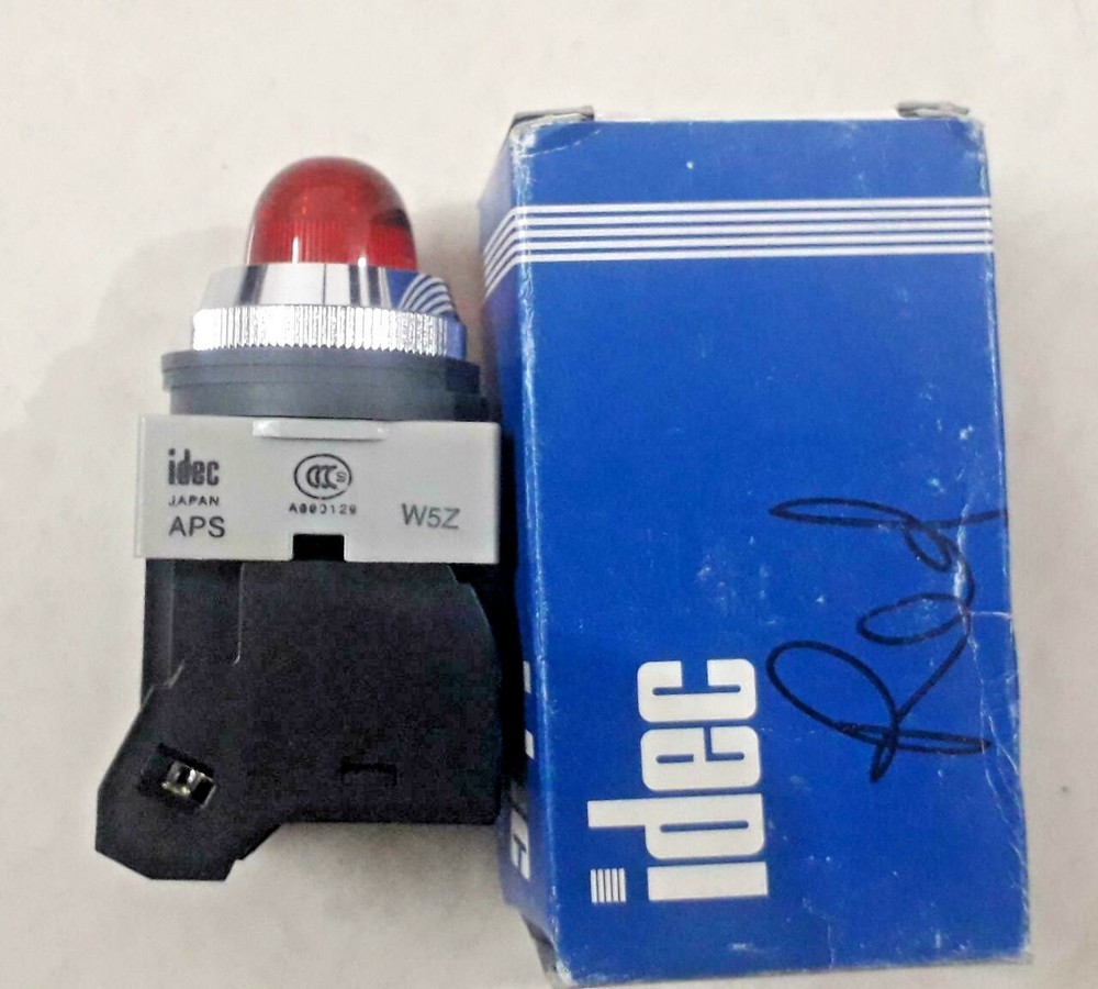 IDEC APS126N-R Red Pilot Light Control Unit 2 pcs NEW