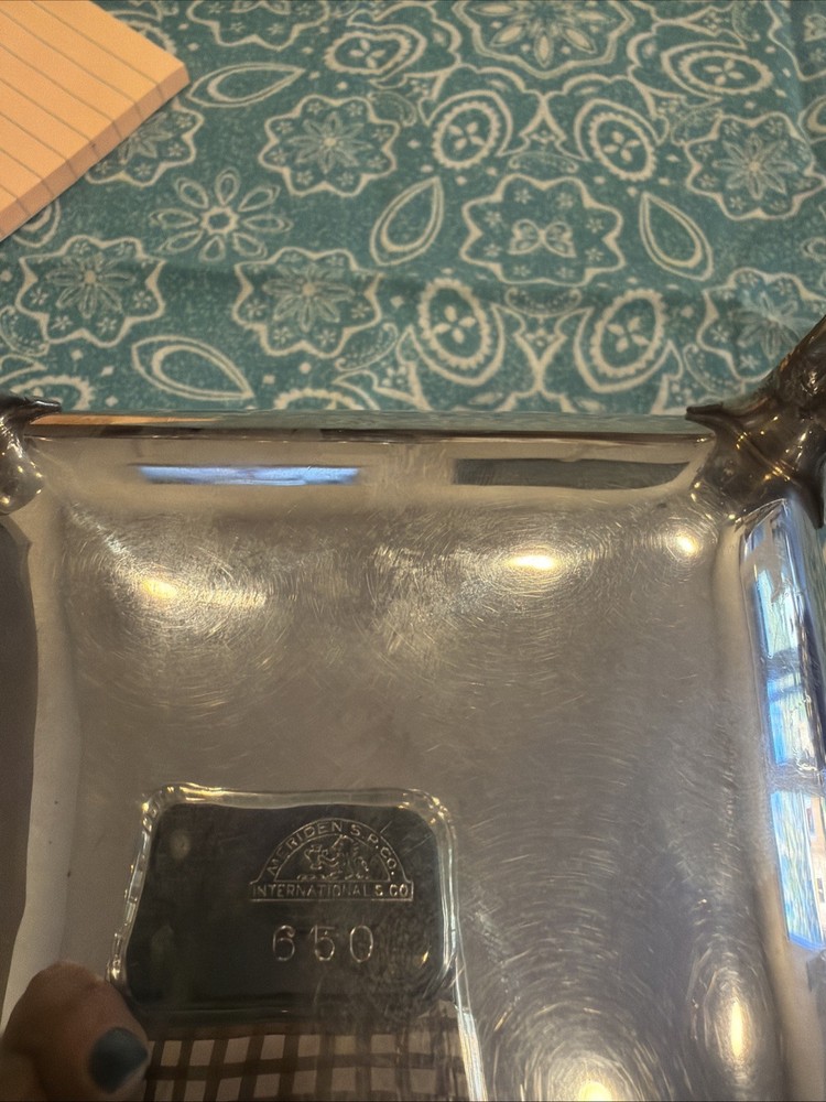 Silver Serving Bowl