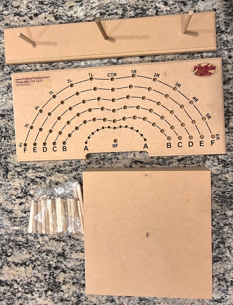 Bow maker tool- Probow The Hand, with fluffing box