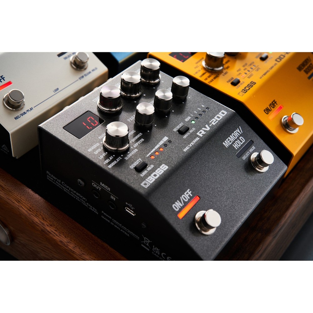 Boss RV-200 Multi Reverb Pedal