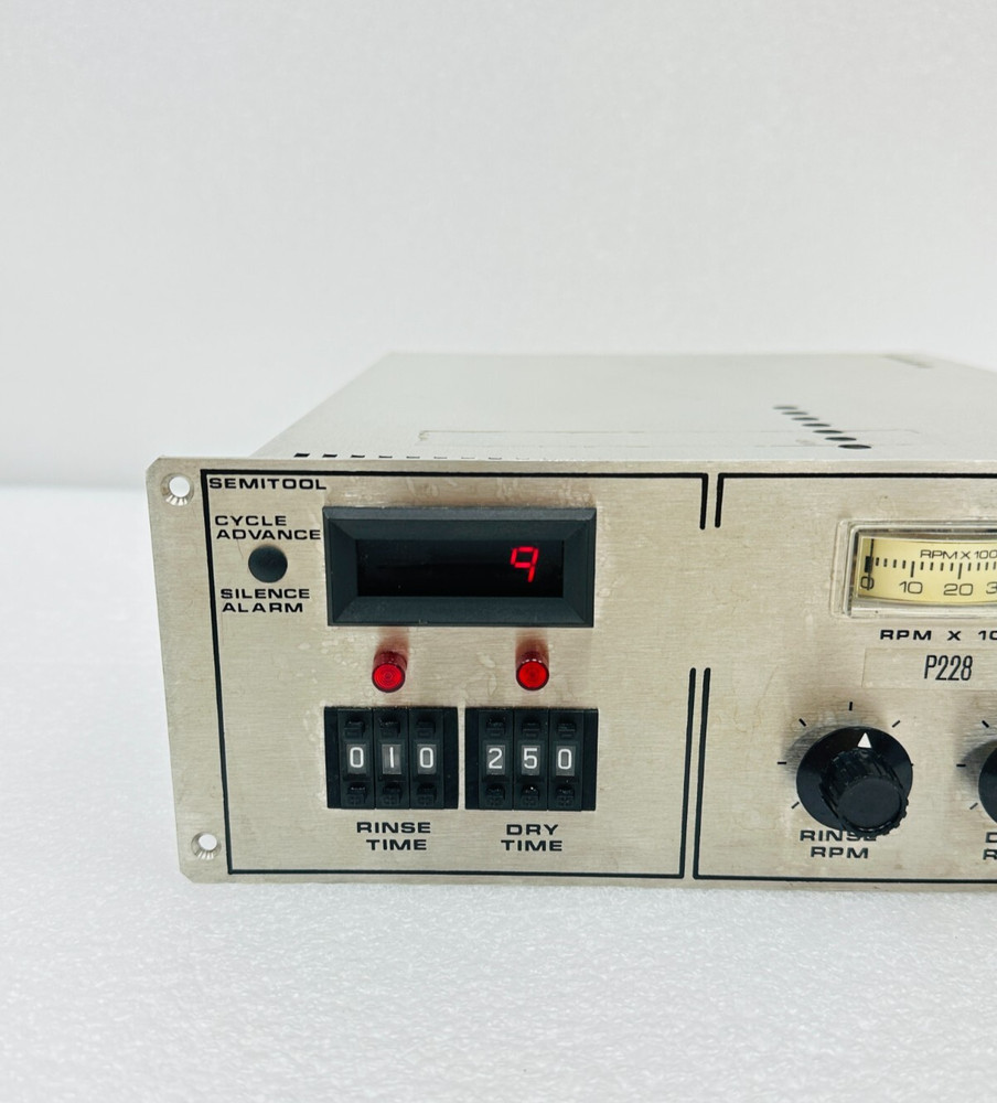 Semitool Rhetech Inc P228 Rinse Controller Module - FREE SHIPPING